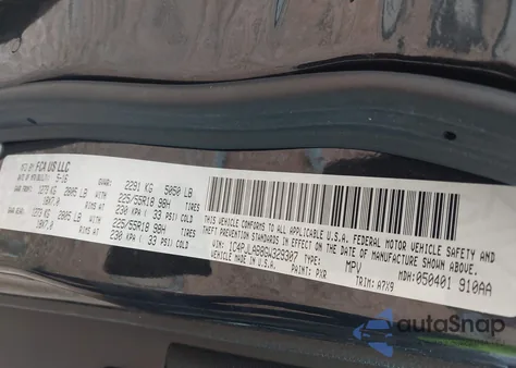 2016 Jeep Cherokee Altitude from USA, damaged, VIN 1C4PJLAB8GW329307